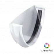 Заглушка желоба белый, ПВХ ТехниНИКОЛЬ